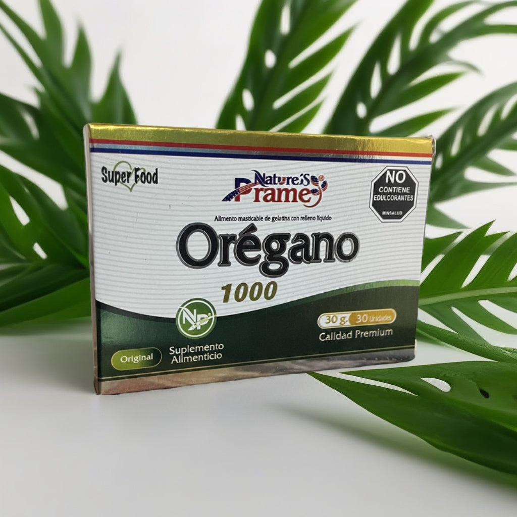 Orégano (1000 mg) Caja x 30 Unidades