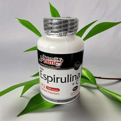 Espirulina + C (60g) x 100 Cápsulas