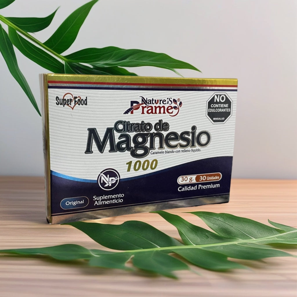 Citrato de Magnesio (1000mg) x 30 Unidades