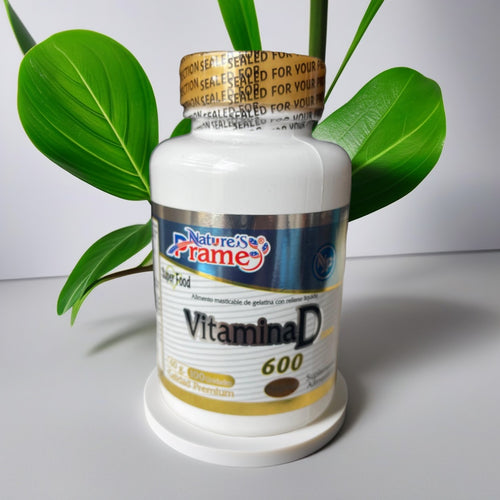 Vitamina D (600mg) x 100 Cápsulas