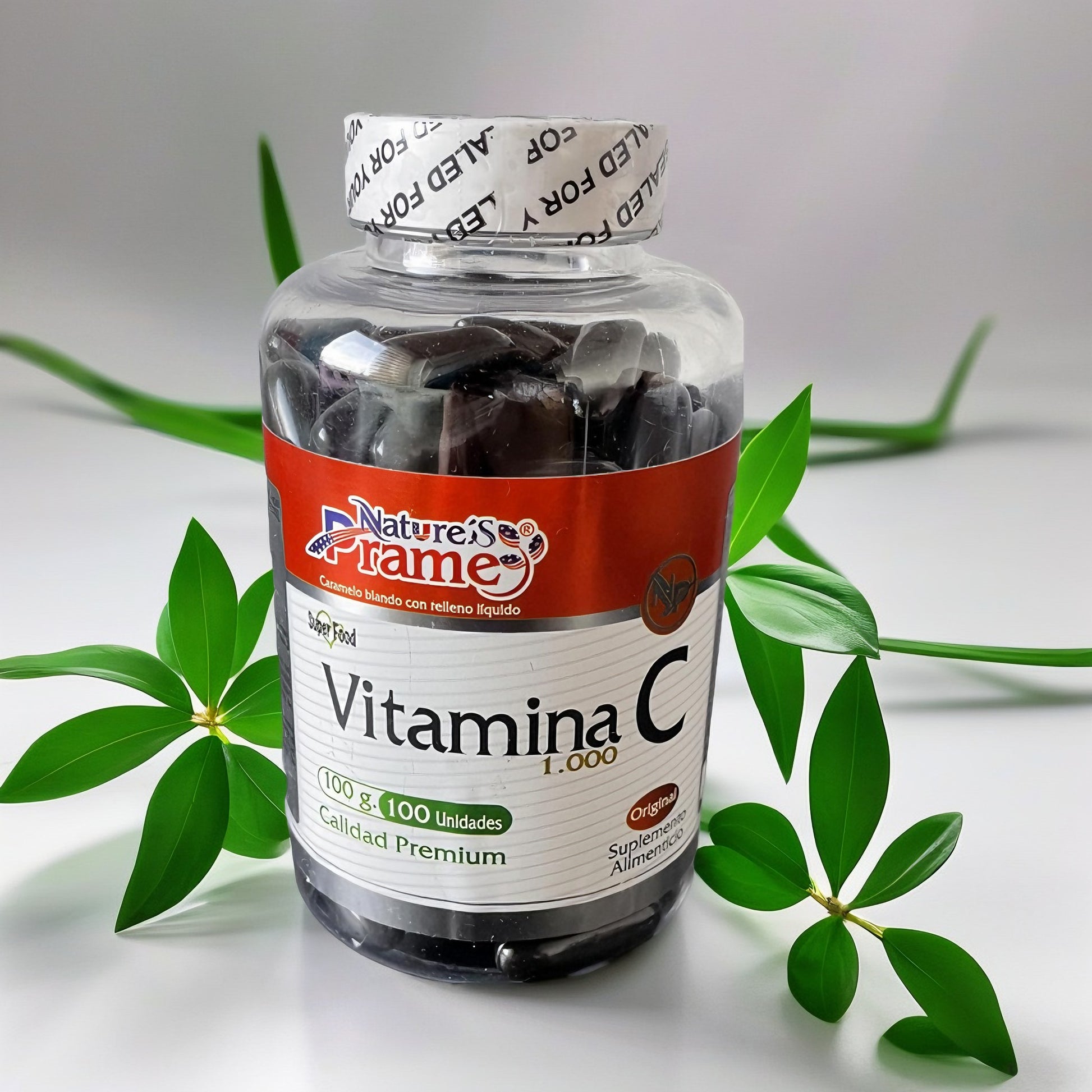 Vitamina C x100 Capsulas (1.000mg) - Prame™ Colombia