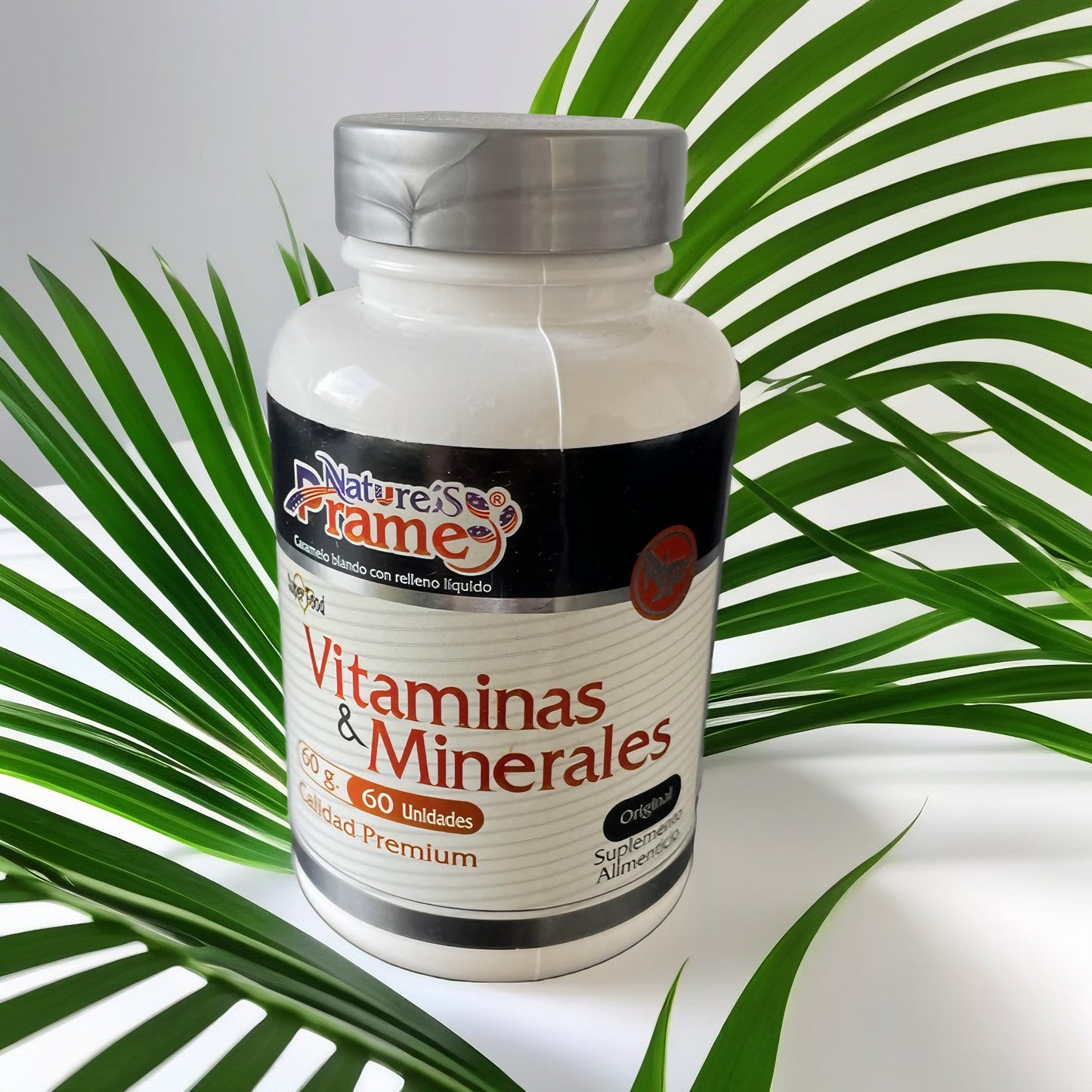 Vitaminas y Minerales x60 Capsulas (600mg) - Prame™ Colombia